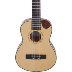 Vault UK-1000TC 26-Inch Solid Spruce Top Premium Semi Cutaway Tenor Ukulele - Open Box