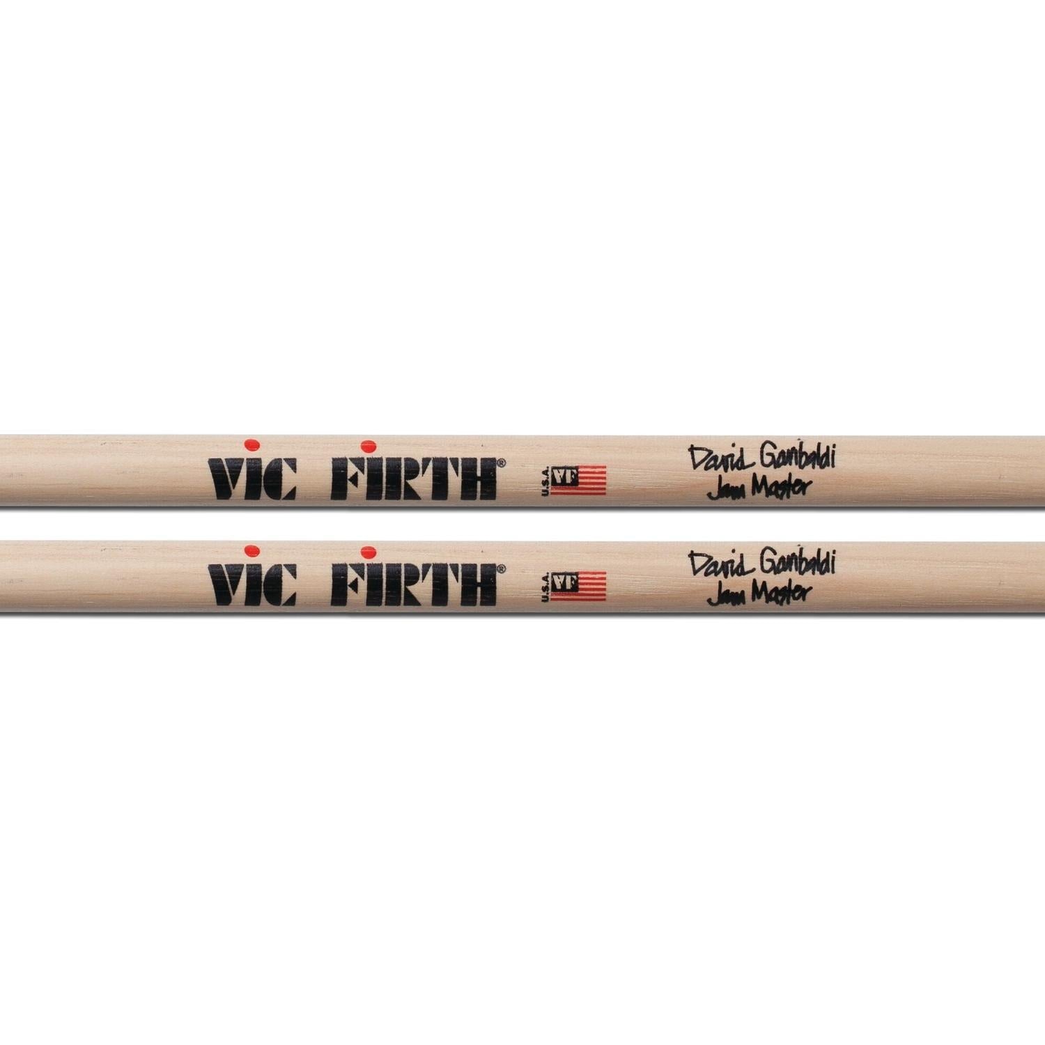 Vic Firth Signature Series David Garibaldi Jam Master Drum Stick With Wooden Tip