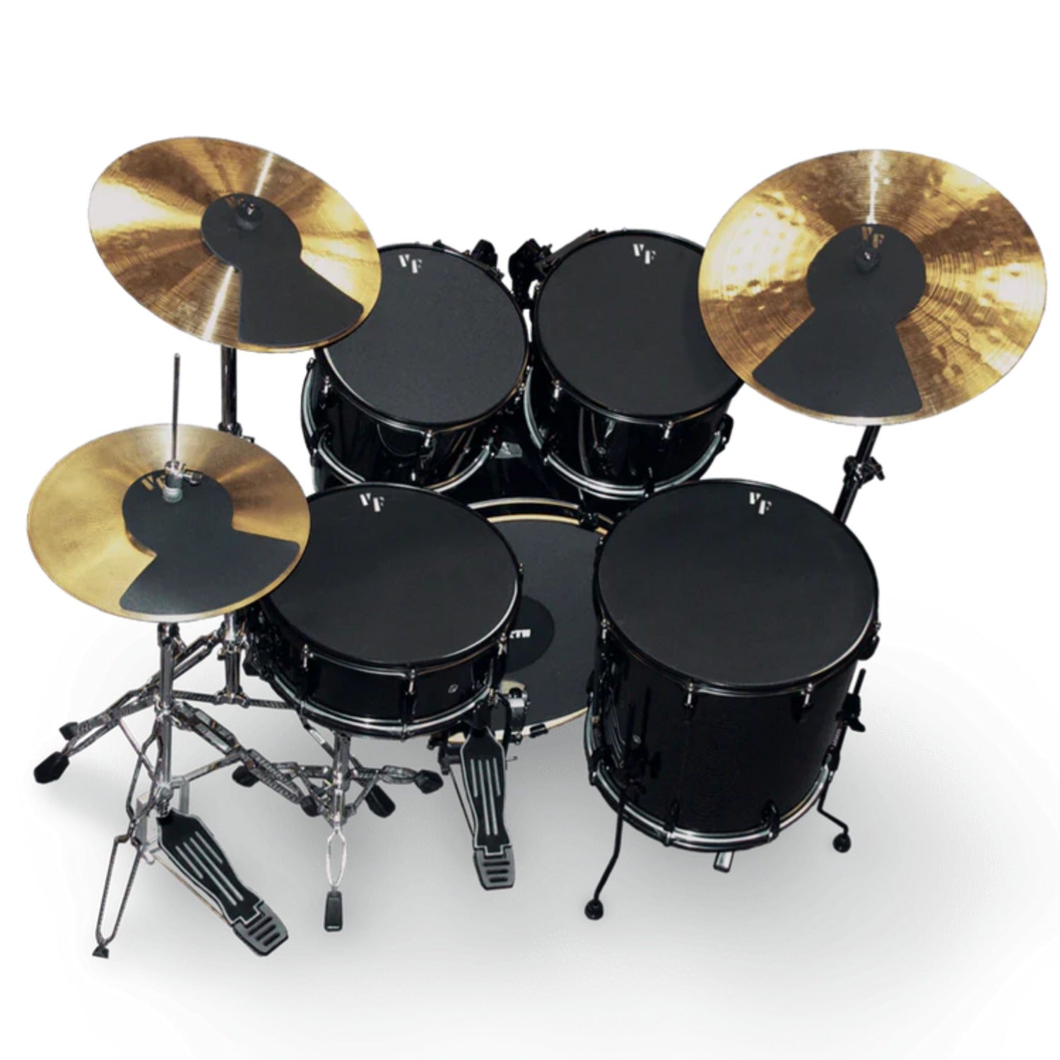 Vic Firth MUTEPP3 Drum and Cymbal Mute Prepack