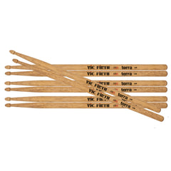 Vic Firth P5BT American Terra Value Drumsticks - Pack of 4