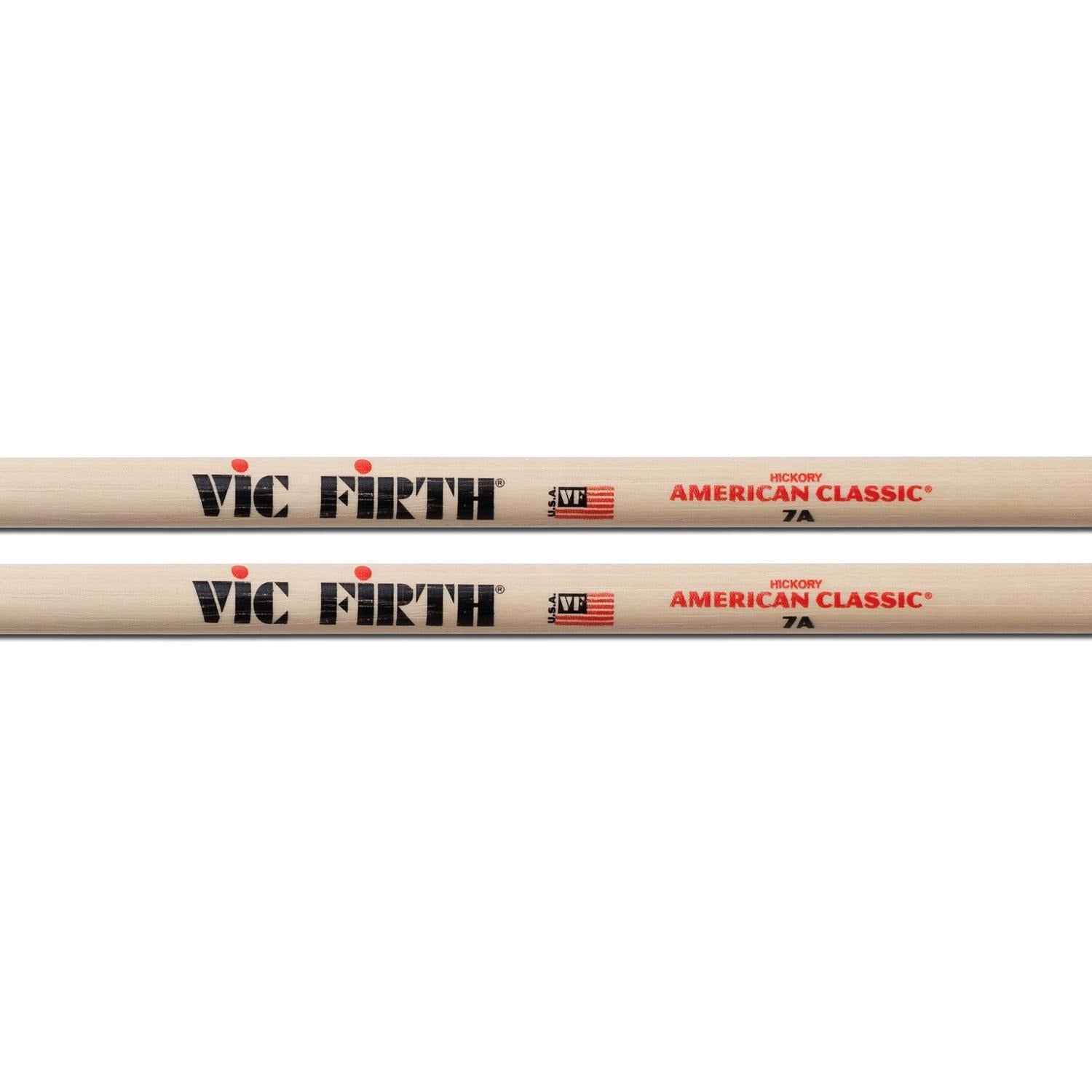Vic Firth American Classic 7A Drum Stick Value Pack