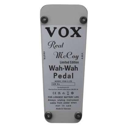 VOX VRM-1 LTD Real McCoy Wah Pedal