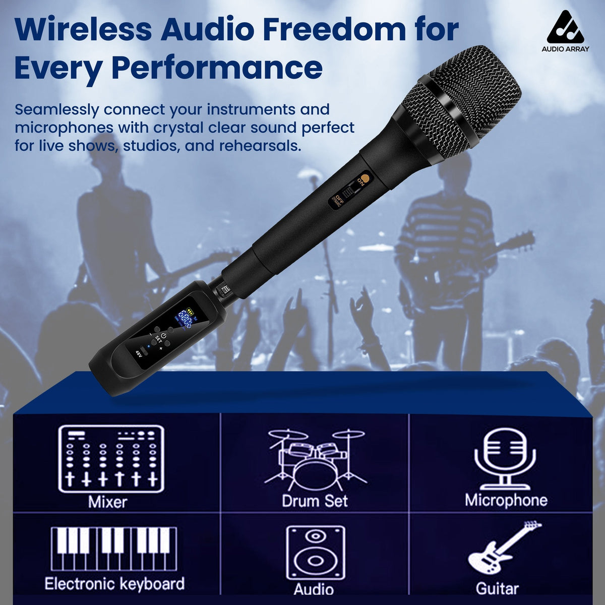Audio Array W3 UHF Wireless Audio System