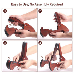 Wingo SK-80 Wooden Guitar Stand