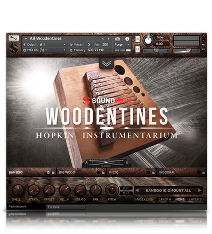 Soundiron Hopkin Instrumentarium: Woodentines