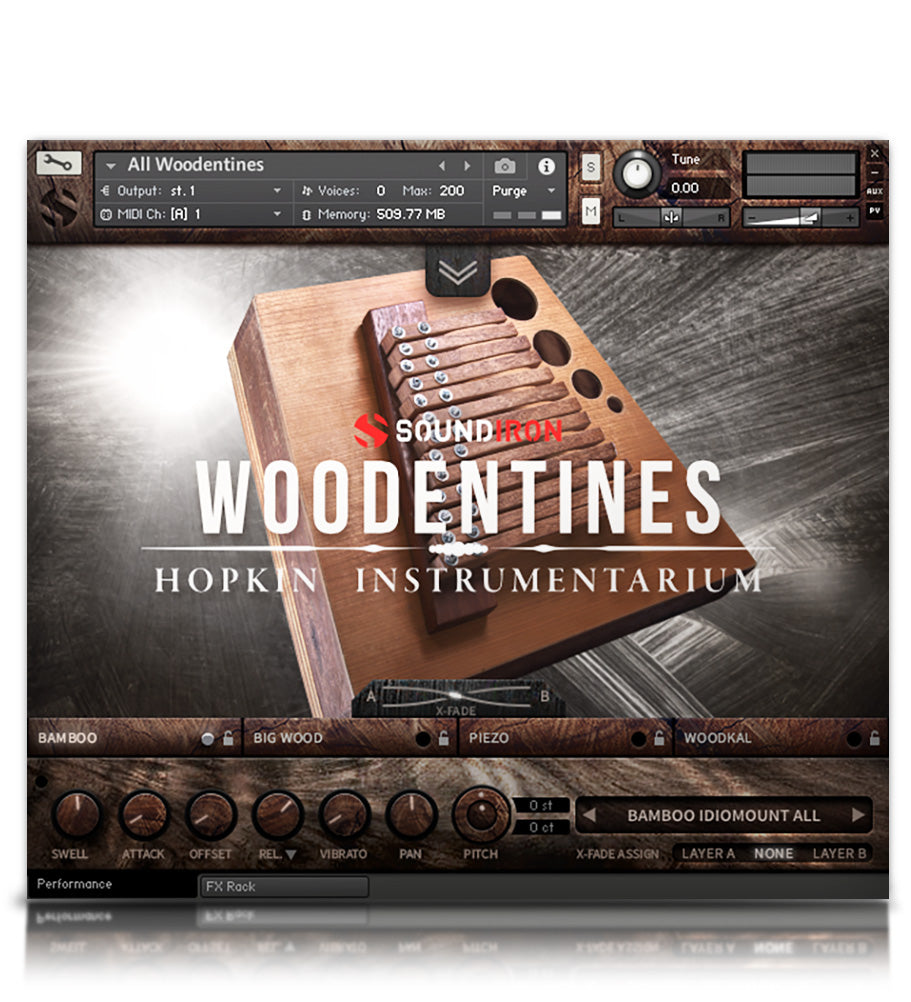 Soundiron Hopkin Instrumentarium: Woodentines
