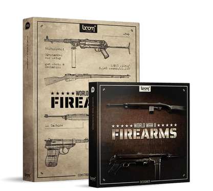 Boom World War II Firearms Bundle: World War II Firearms Sound Effects Bundle