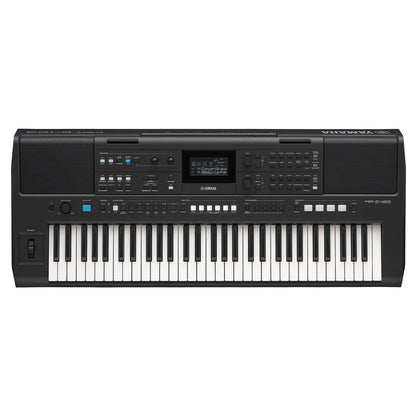 Yamaha PSR‑E483 61-Key Touch-Sensitive Portable Keyboard