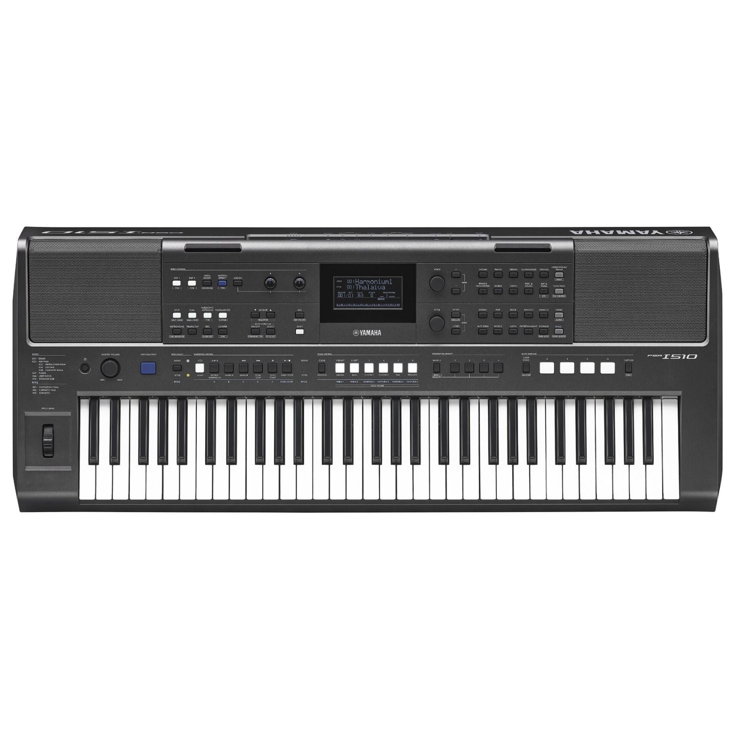 Yamaha PSR-I510 61-Key Portable Keyboard with Power Adapter