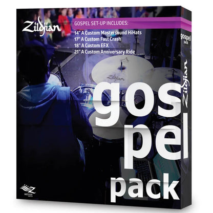 Zildjian A Custom Cymbal Set Gospel Pack