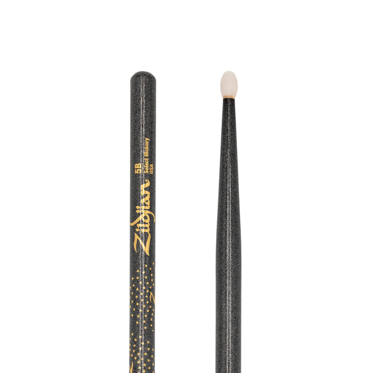 Zildjian Z Custom Limited Edition Nylon Tip Drumstick - 5B Black Chroma