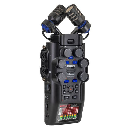 Zoom H6 Studio Multi-Track Handy Recorder