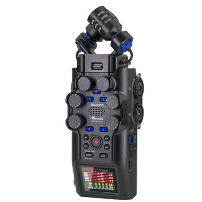 Zoom H6 Studio Multi-Track Handy Recorder
