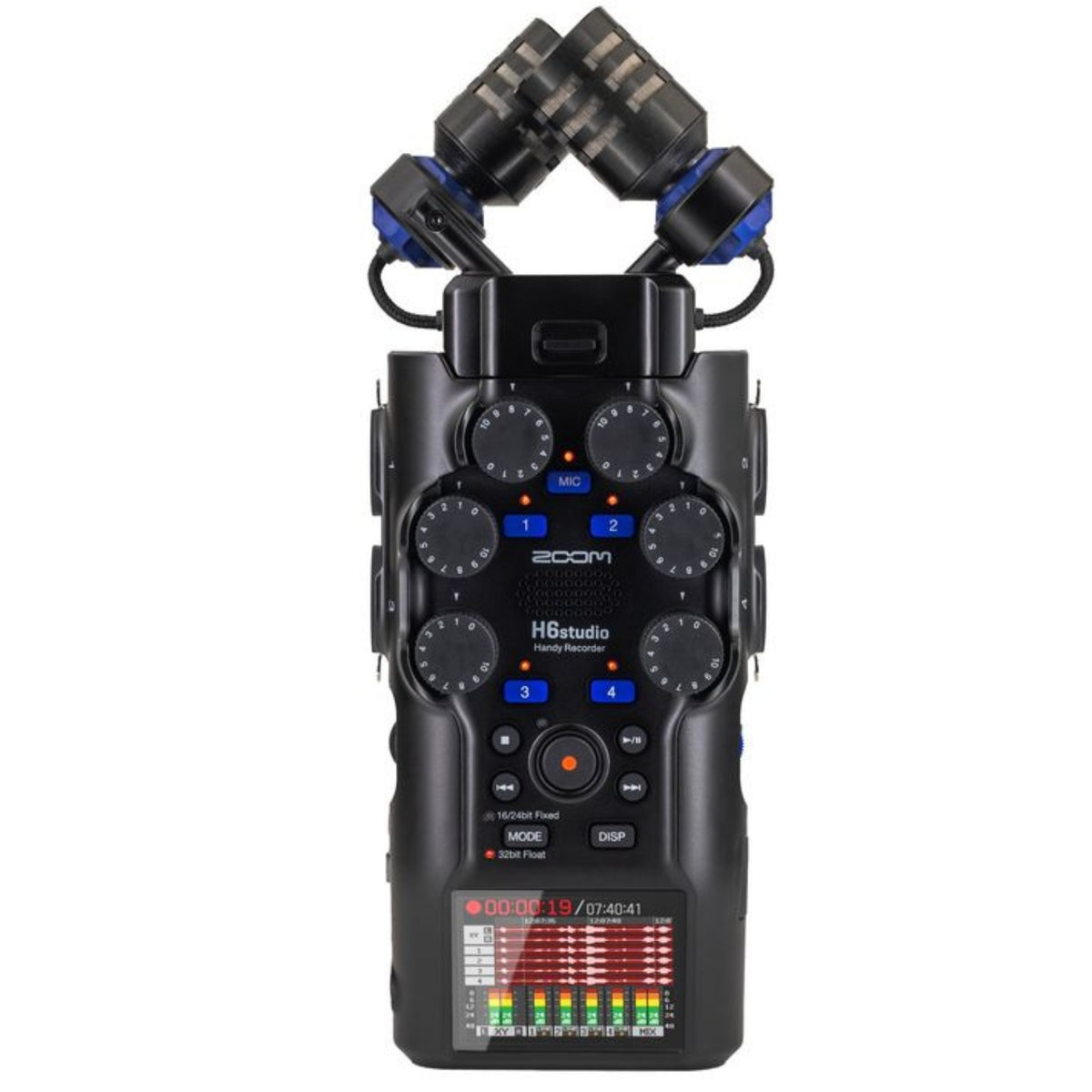 Zoom H6 Studio Multi-Track Handy Recorder