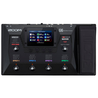 Zoom G6 Multi Effects Guitar Processor