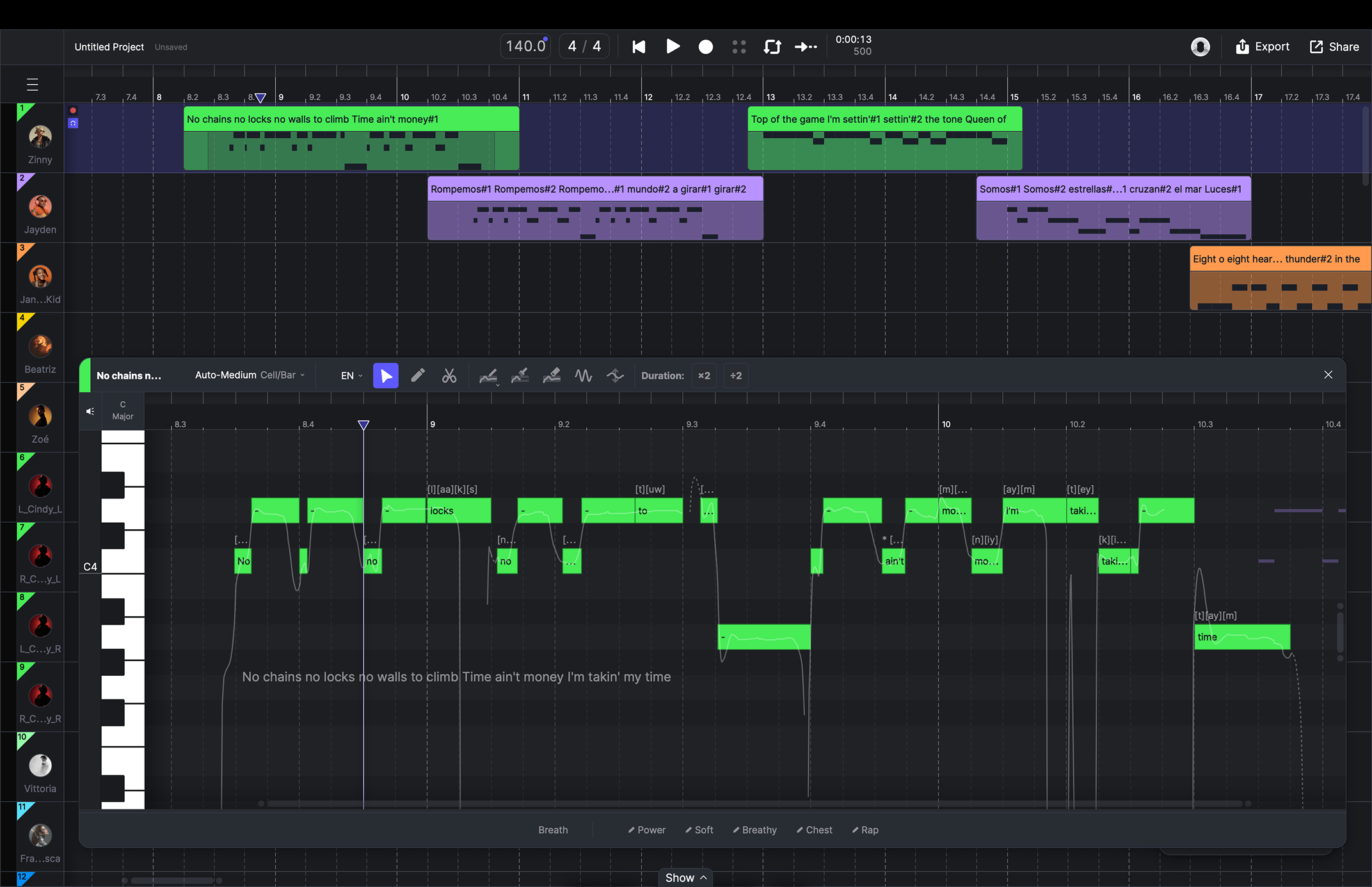 ACE Studio Virtual Instruments ACE Studio Ace Artist Studio 2.0 Lifetime License