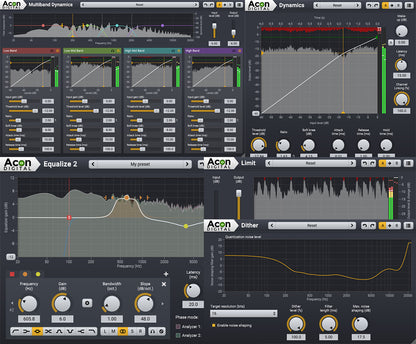 ACON DIGITAL Virtual Processors Acon Digital Mastering Suite