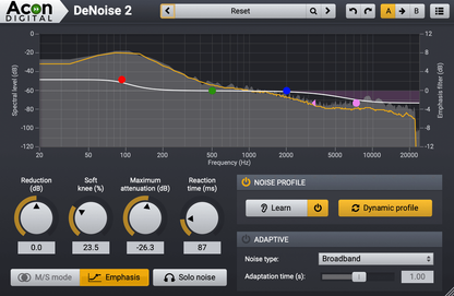 ACON DIGITAL Virtual Processors Acon Restoration Suite 2 Noise Reduction Plug-Ins Upgrade