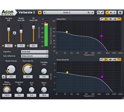 ACON DIGITAL Virtual Processors Acon Verberate 2 Convolution Reverb