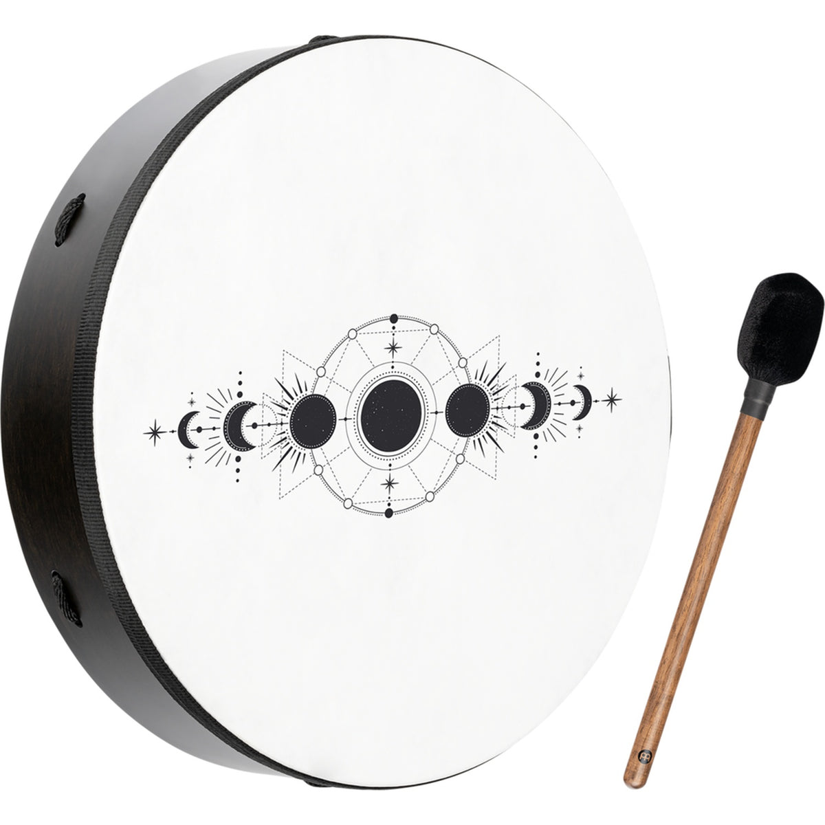 Sonic Energy RD16DWB-SH 16-inch True Feel Synthetic Head Ritual Drum