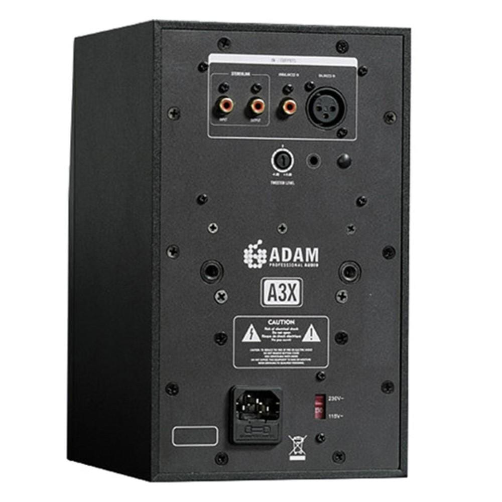 adam audio monitor speakers adam audio a3x 50w powered studio monitor 