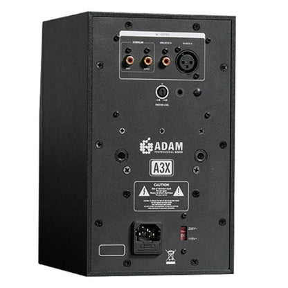 adam audio monitor speakers adam audio a3x 50w powered studio monitor 