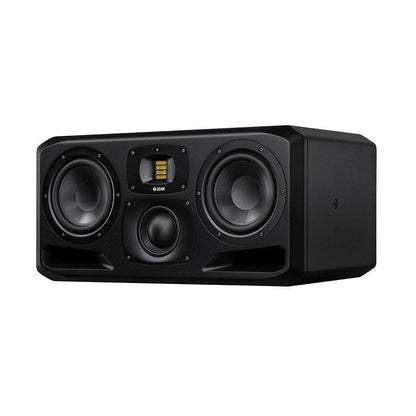 adam audio monitor speakers adam audio s3h active 3 way mid-field studio monitor - single