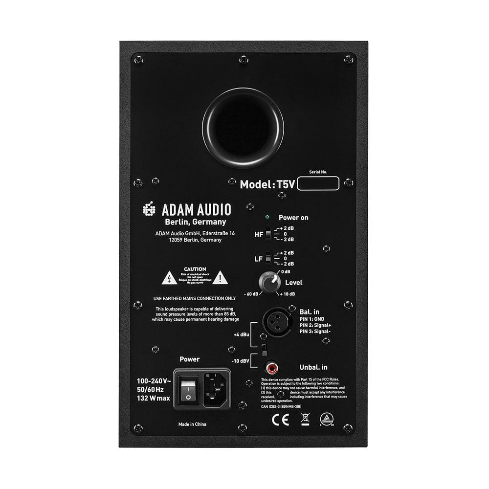 ADAM Audio Monitor Speakers ADAM Audio T5V Active Studio Monitor - Single