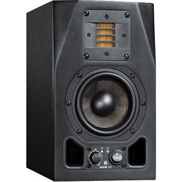 adam audio monitor speakers single adam audio a3x 50w powered studio monitor 