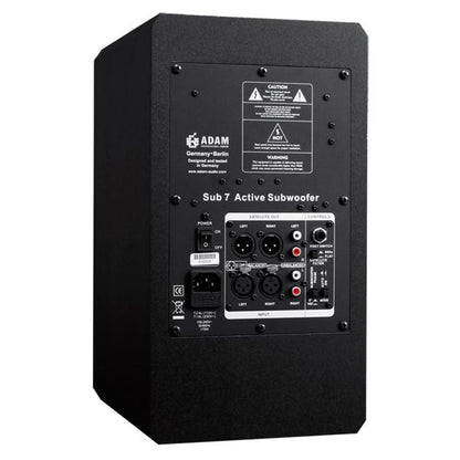 adam audio subwoofers adam audio sub7 active subwoofer   