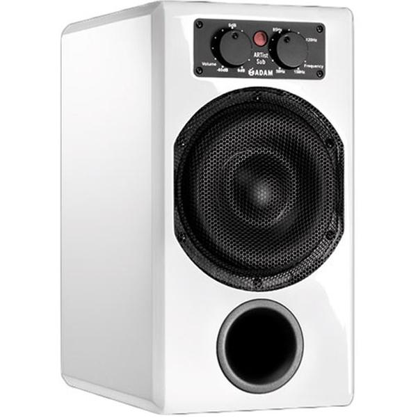 adam audio subwoofers white adam audio sub7 active subwoofer   #color_white