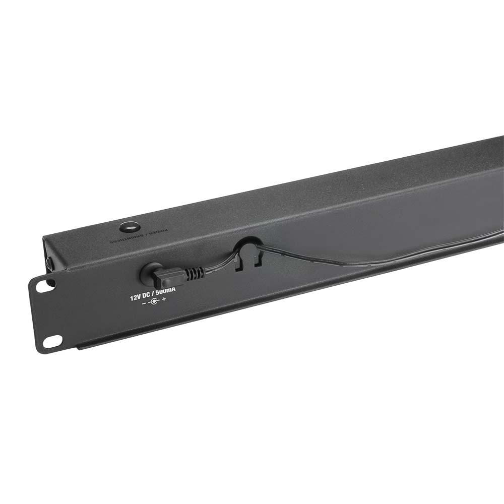 Adam Hall DJ Racks & Stands Adam Hall 19" Parts 19" Led Array Rack Light 1 U White