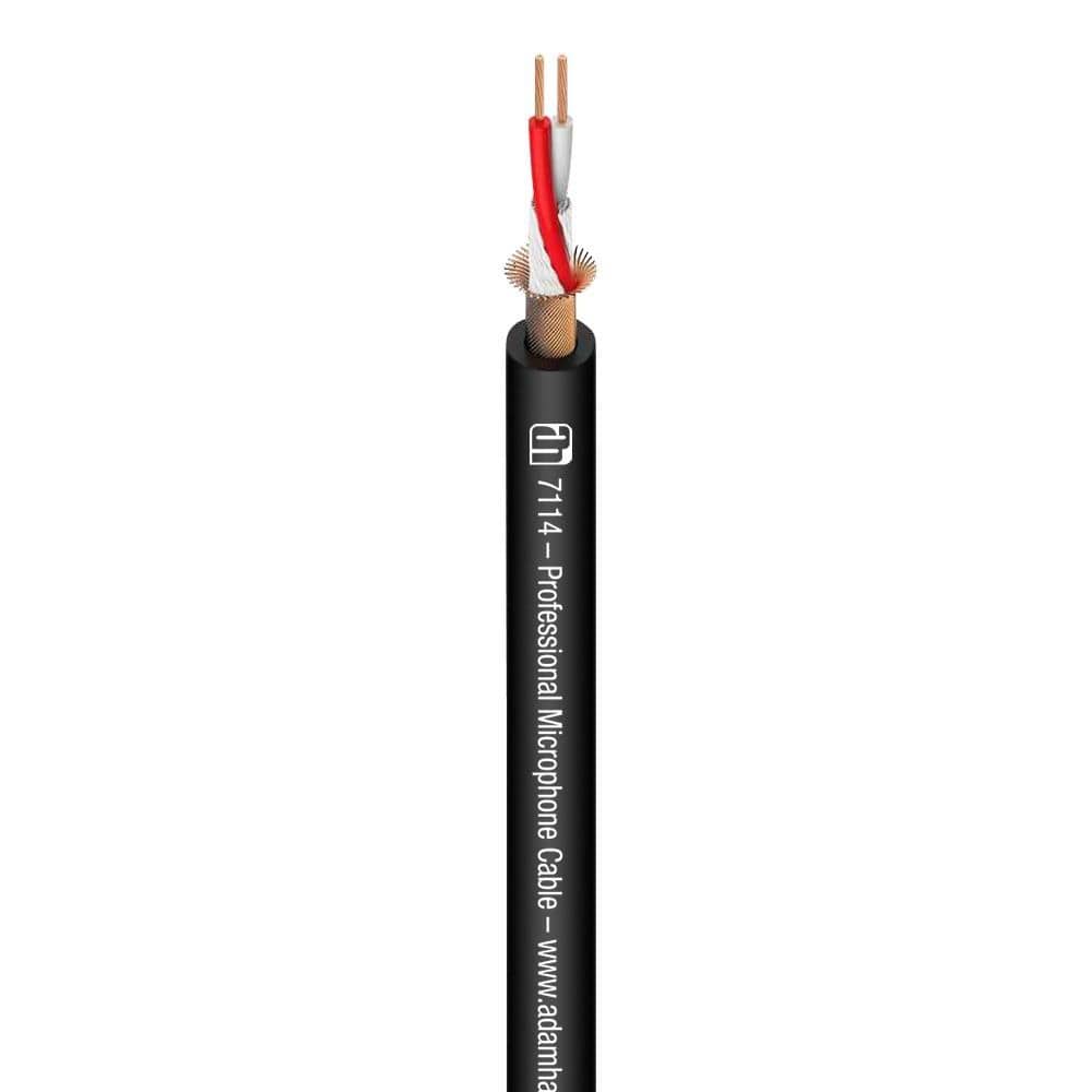 Adam Hall Microphone Cables Adam Hall 2 x 0.31 mm Microphone Cable - 1 Mtr