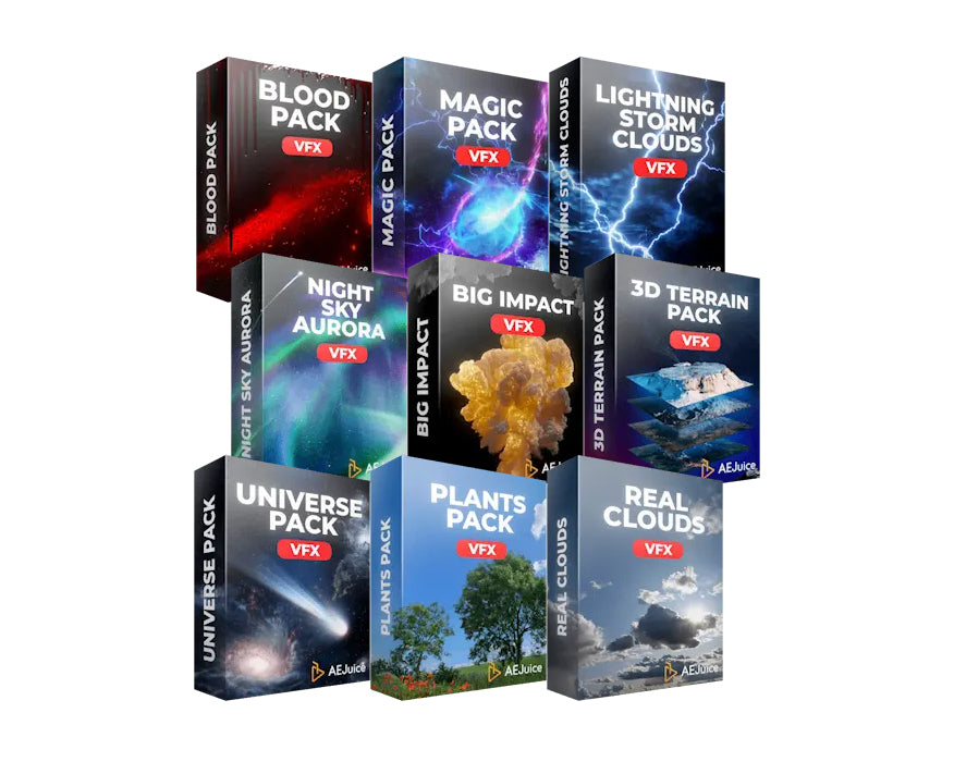 AEJUICE Video Software AEJuice Film VFX Bundle: Film VFX Bundle