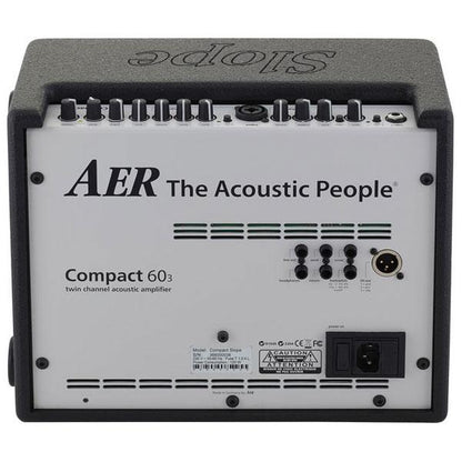 aer guitar amplifiers aer compact 60 slope guitar amplifier