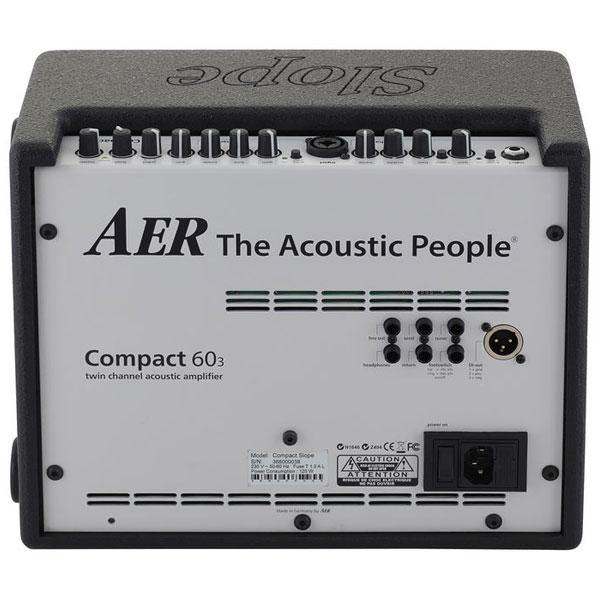 aer guitar amplifiers aer compact 60 slope guitar amplifier
