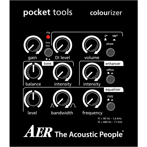 aer pre amps aer colourizer 2 pocket preamp for microphone or line signals