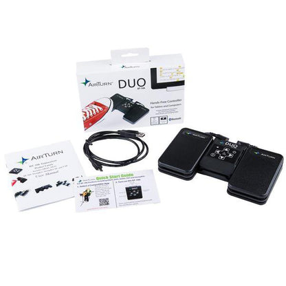airturn accessories airturn duo bt-106 wireless pedal control