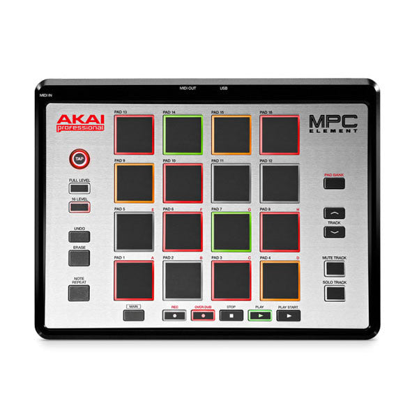 akai groove production akai mpc element groove production hardware control surface & software