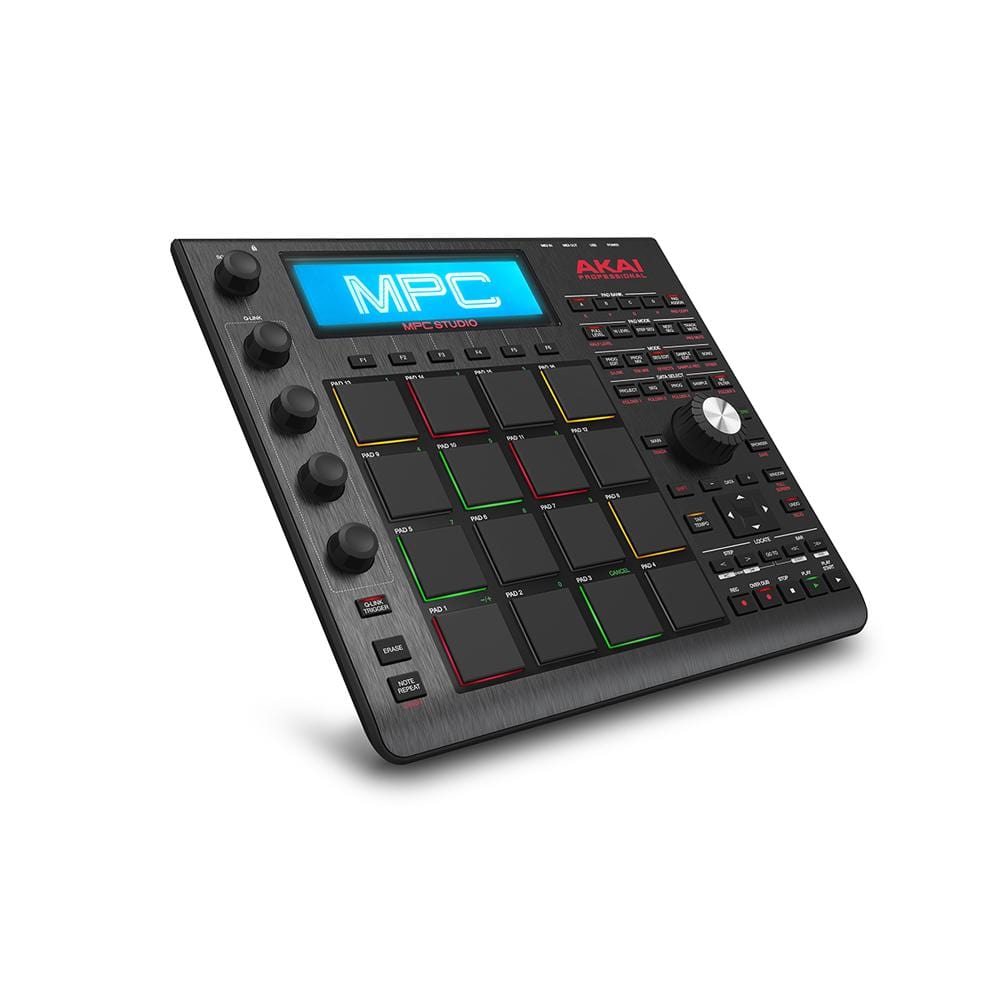 akai groove production akai mpc studio black music production controller with software