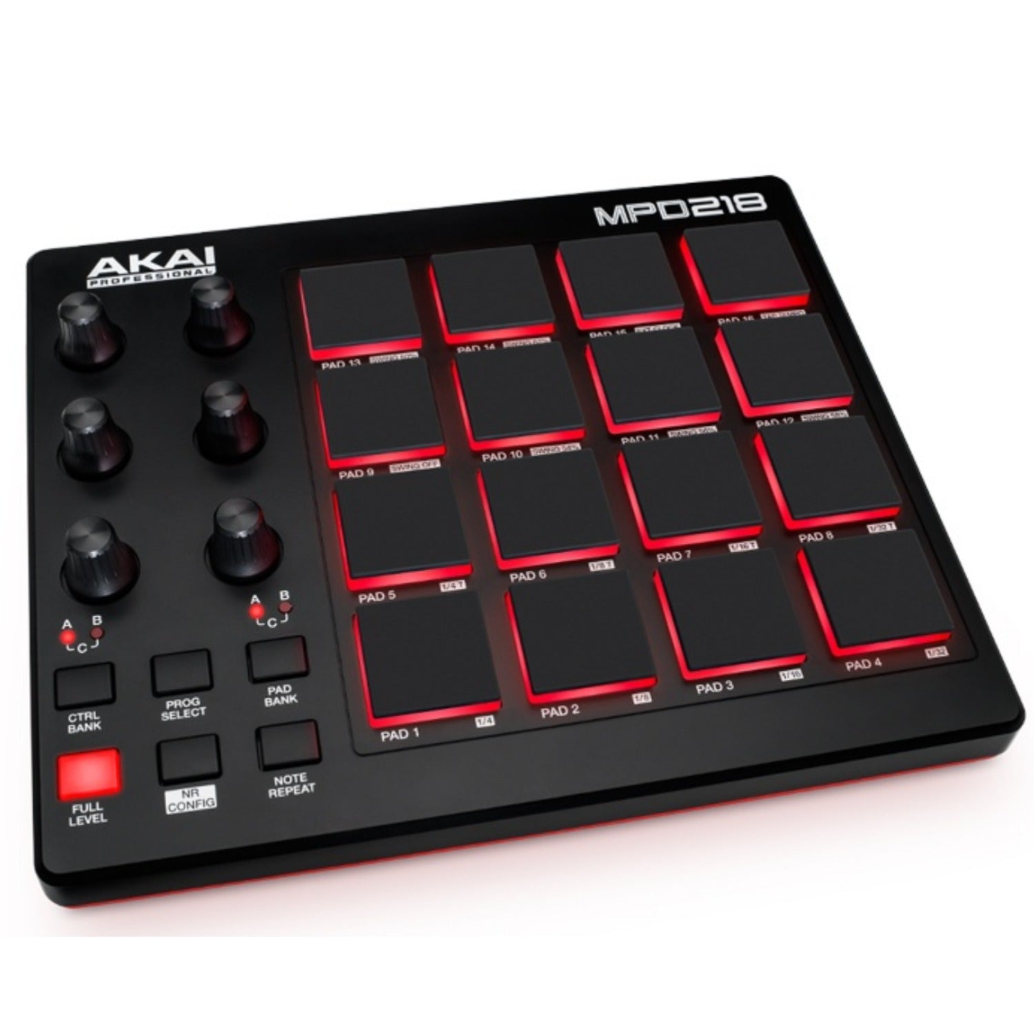 Akai Groove Production Akai MPD218 Feature-Packed, Highly Playable Pad Controller With MPC Beats Software Pack