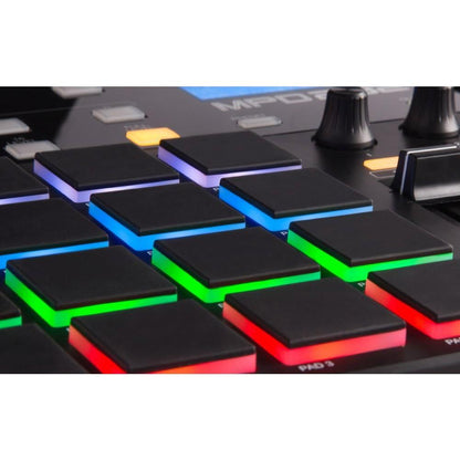 akai groove production akai mpd232 feature-packed, highly playable pad controller with mpc beats software pack