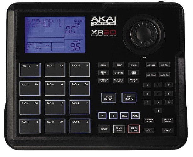 akai groove production akai xr20 - beat production station