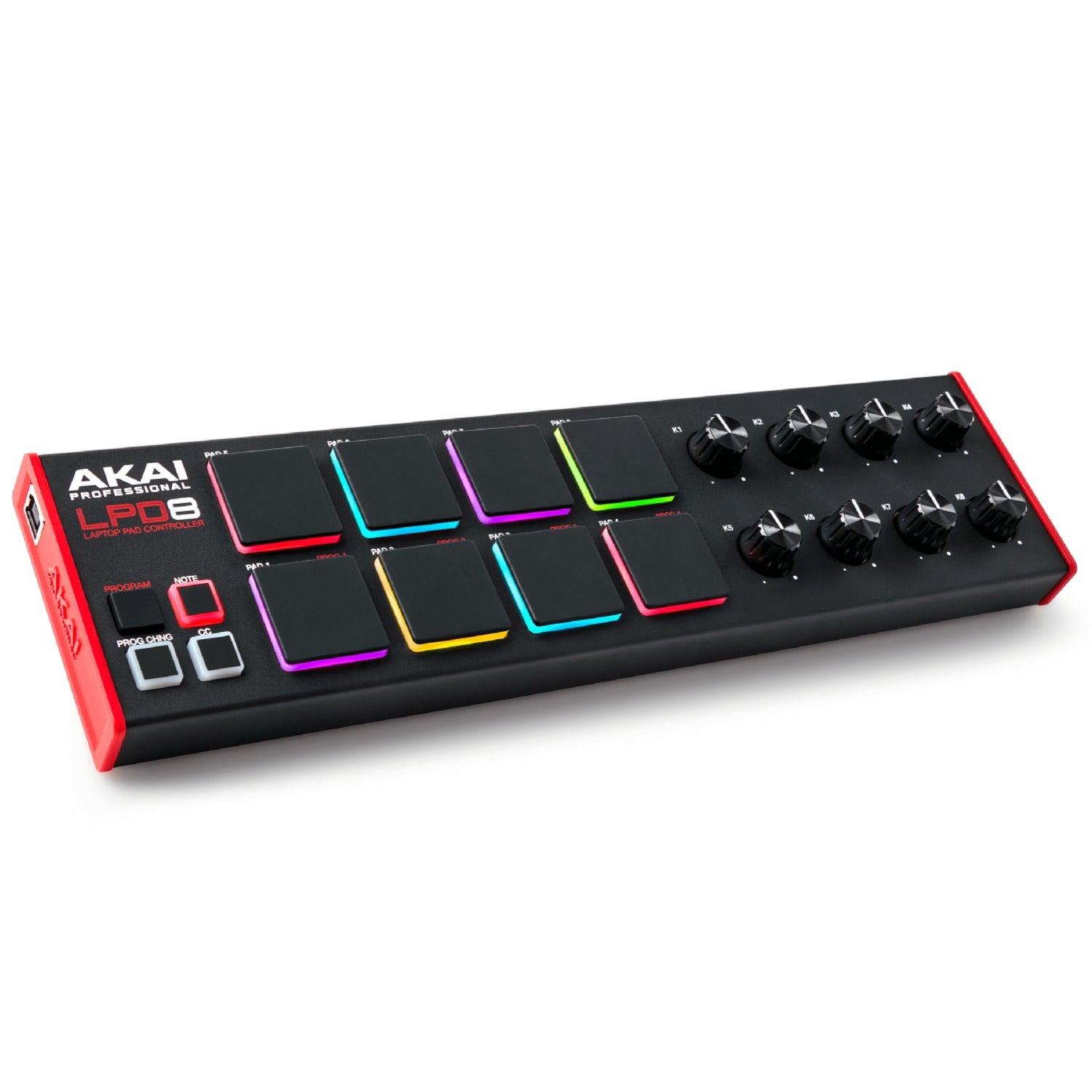 Akai Midi Controllers Akai LPD8 MKII Laptop Pad MIDI Controller With MPC Beats Software Pack