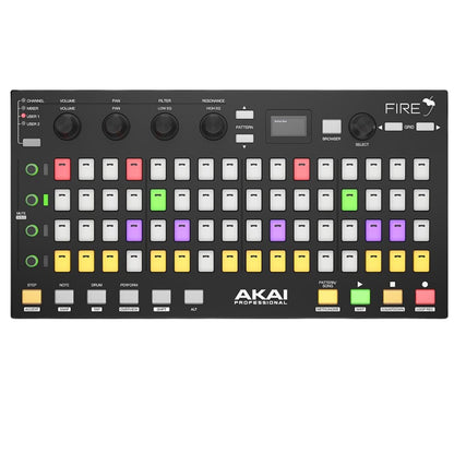 Akai Midi Controllers Akai Professional Fire Grid Controller Interface For Fl-Studio