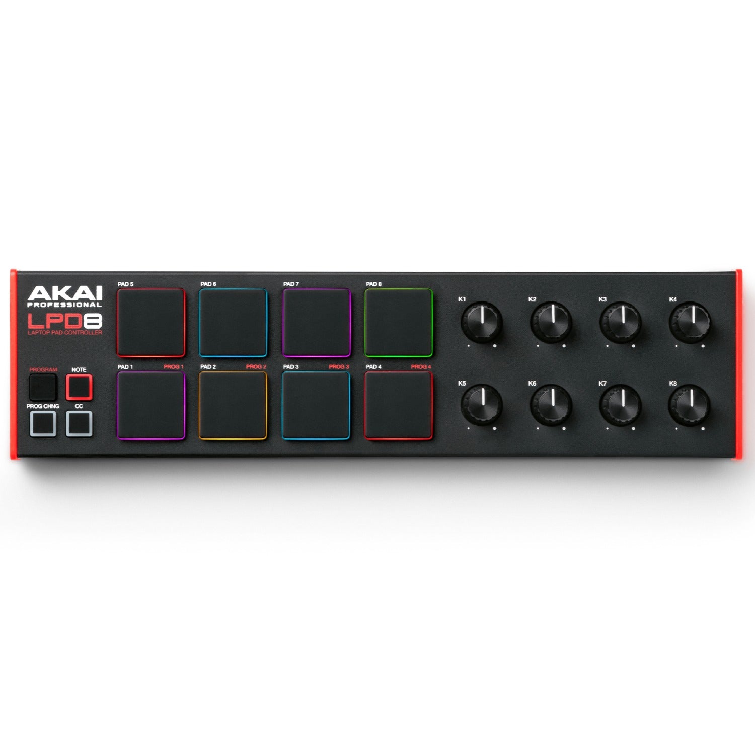 Akai Midi Controllers MKII Akai LPD8 MKII Laptop Pad MIDI Controller With MPC Beats Software Pack