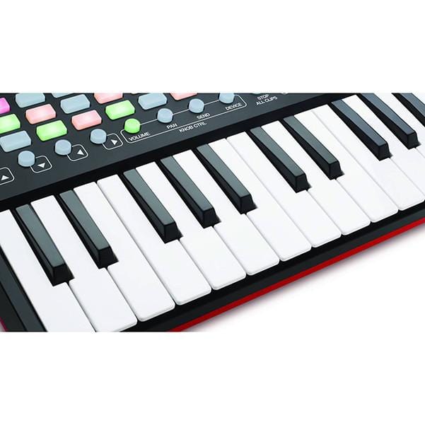 akai midi keyboards akai apc key 25 ableton live midi keyboard controller with polishing cloth, gigbag & ebook