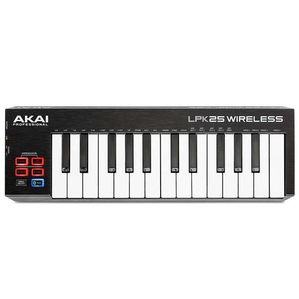 Akai Midi Keyboards Akai LPK 25 Wireless USB and Bluetooth Midi keyboard