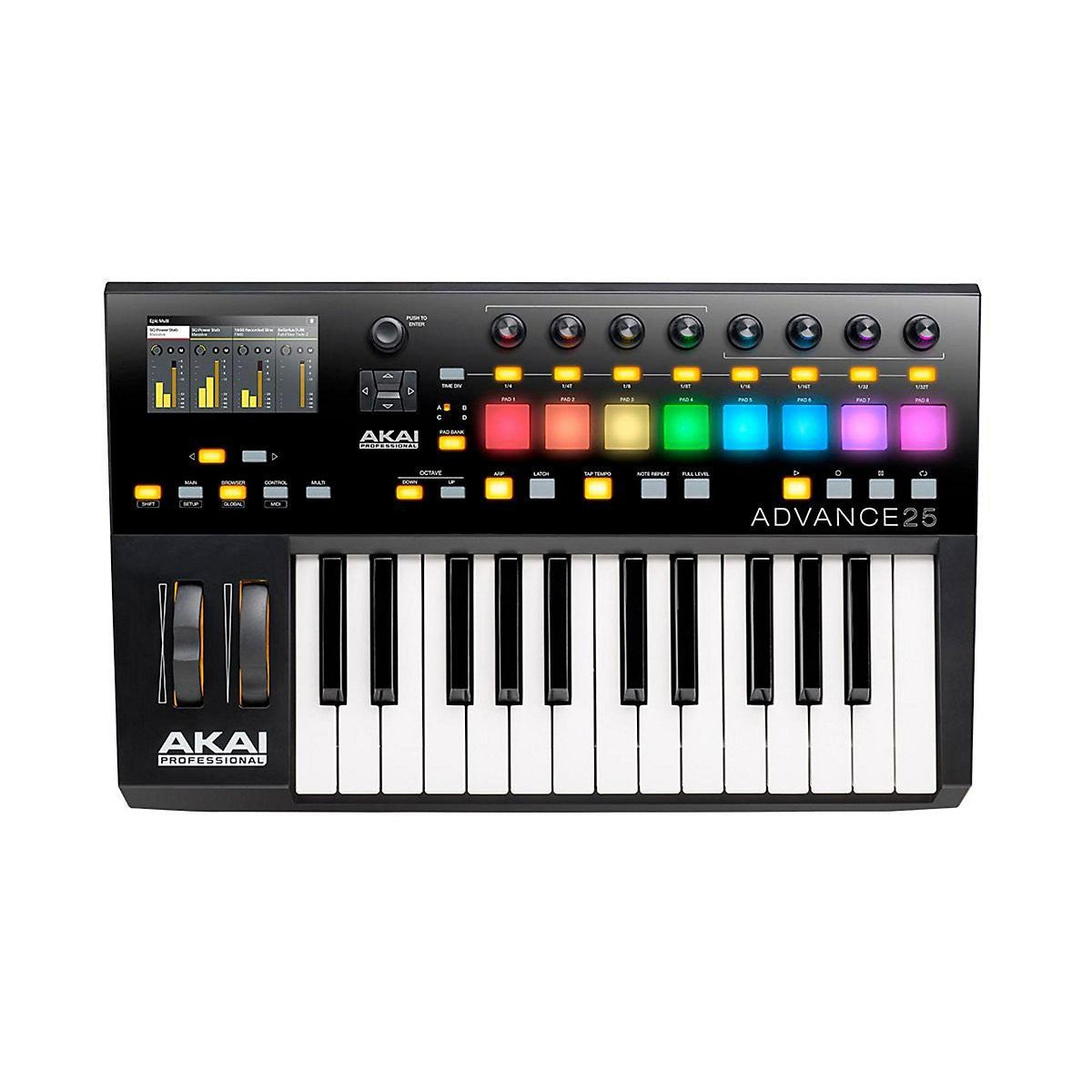 Akai Midi Keyboards Akai Professional Advance 25 25-Key Virtual Instrument Production Controller