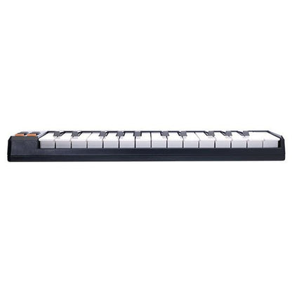 akai midi keyboards akai professional lpk25 laptop performance midi keyboard with btwig software, polishing cloth, gigbag & ebook